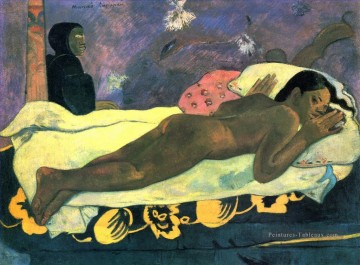 Esprit des morts Regarder postimpressionnisme Primitivisme Paul Gauguin Peinture à l'huile